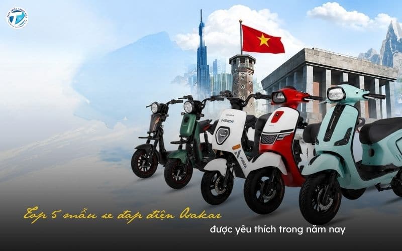 Top 5 Mẫu Xe Đạp Điện Osakar Được Yêu Thích Trong Năm Nay